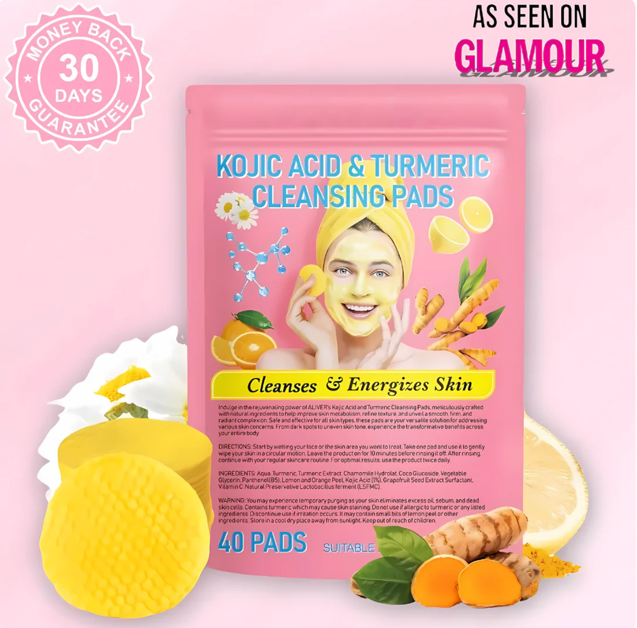 Turmeric Kojic Acid Pads